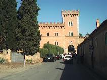 l'ingresso di Bolgheri